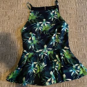 Ruffle Tank Top Blouse